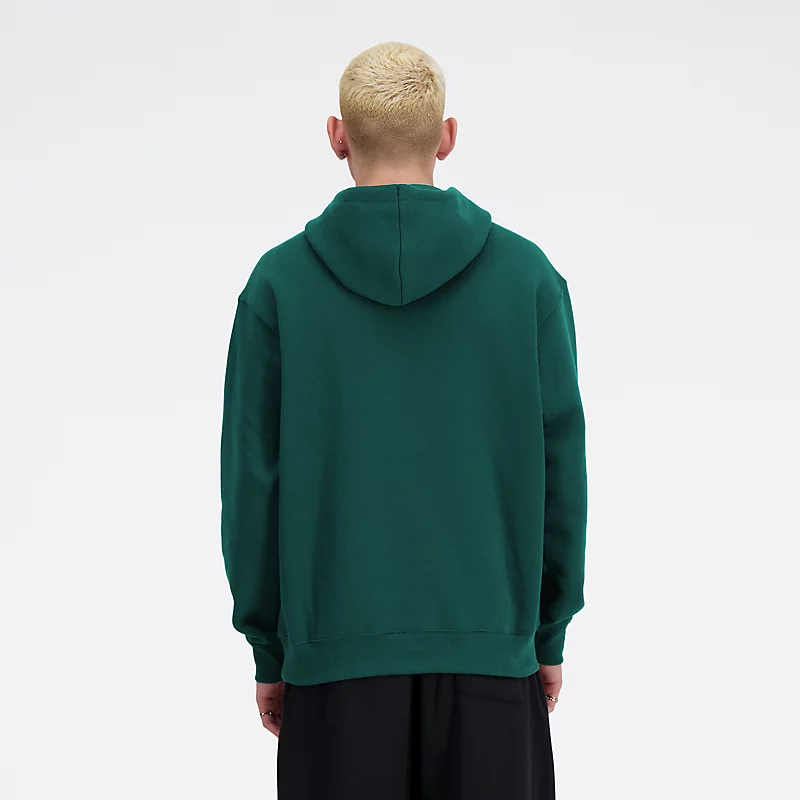 Mikina s kapucí Homme Sport Essentials z francouzského froté - NIGHTWATCH GREEN