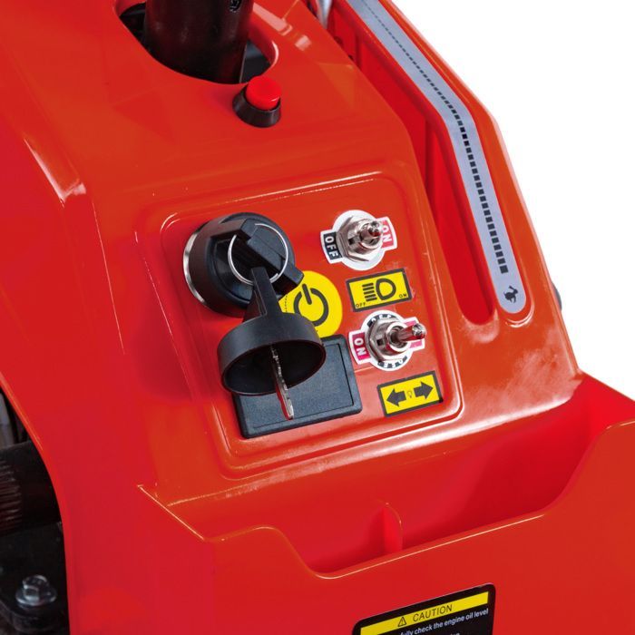 Mini tracteur 4x4 moteur essence 10,9 ch démarrage électrique MW Tools MTR010