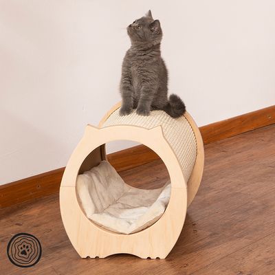 Krabmat/kattenmand van Natural Paradise - Pioenroos