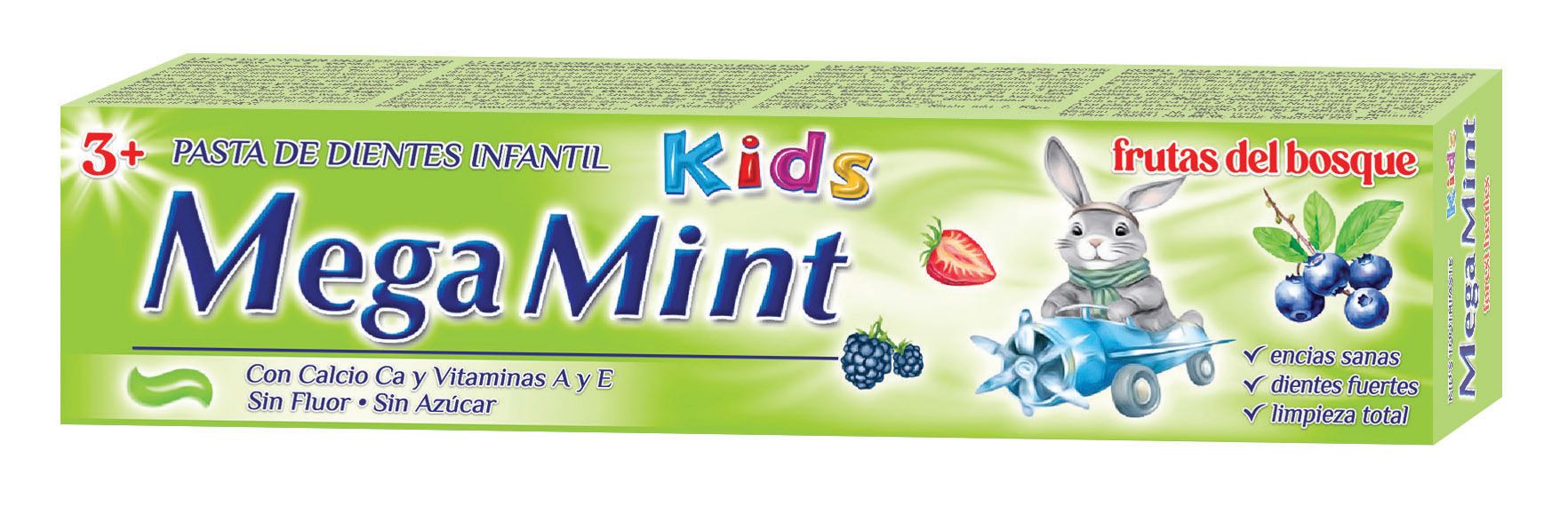 Vaikiška dantų pasta „Miško uogos“ Dantų pastos ir dantų milteliai