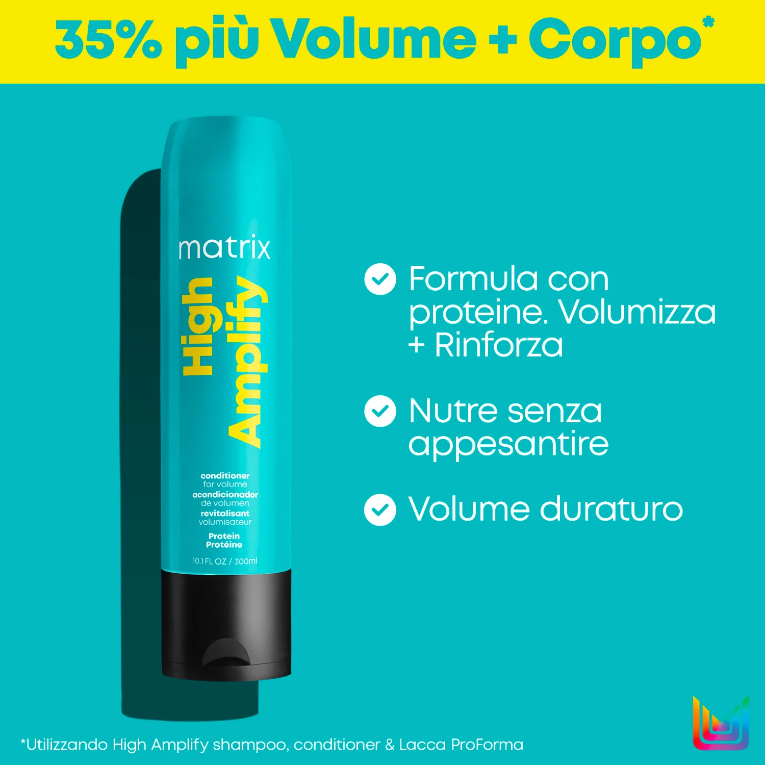 Total Results High Amplify Conditioner - Balsamo Volumizzante Capelli