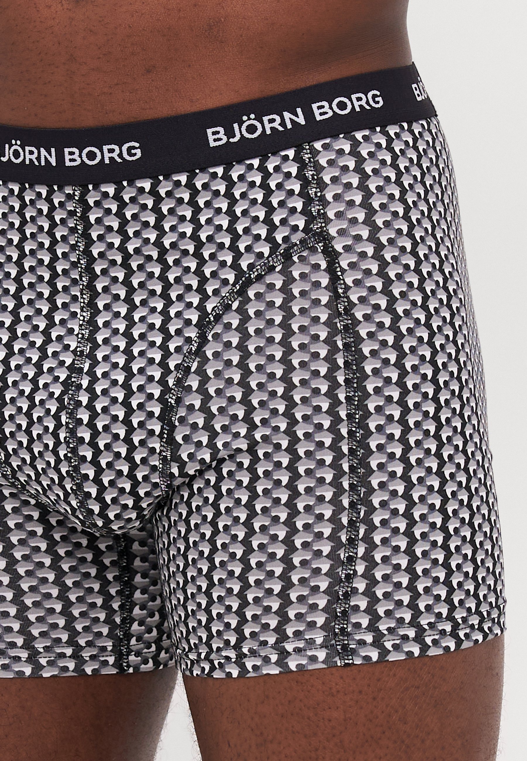 Björn Borg 5-pack boxershorts - zwart/blauw/grijs