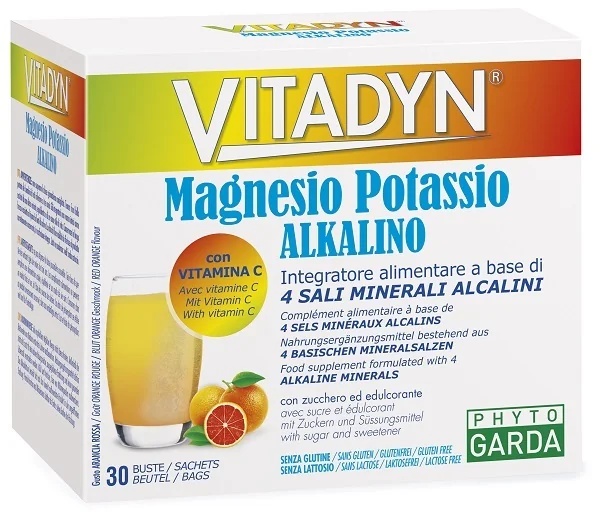 Vitadyn Nam Mg+K zakjes 30 6G
