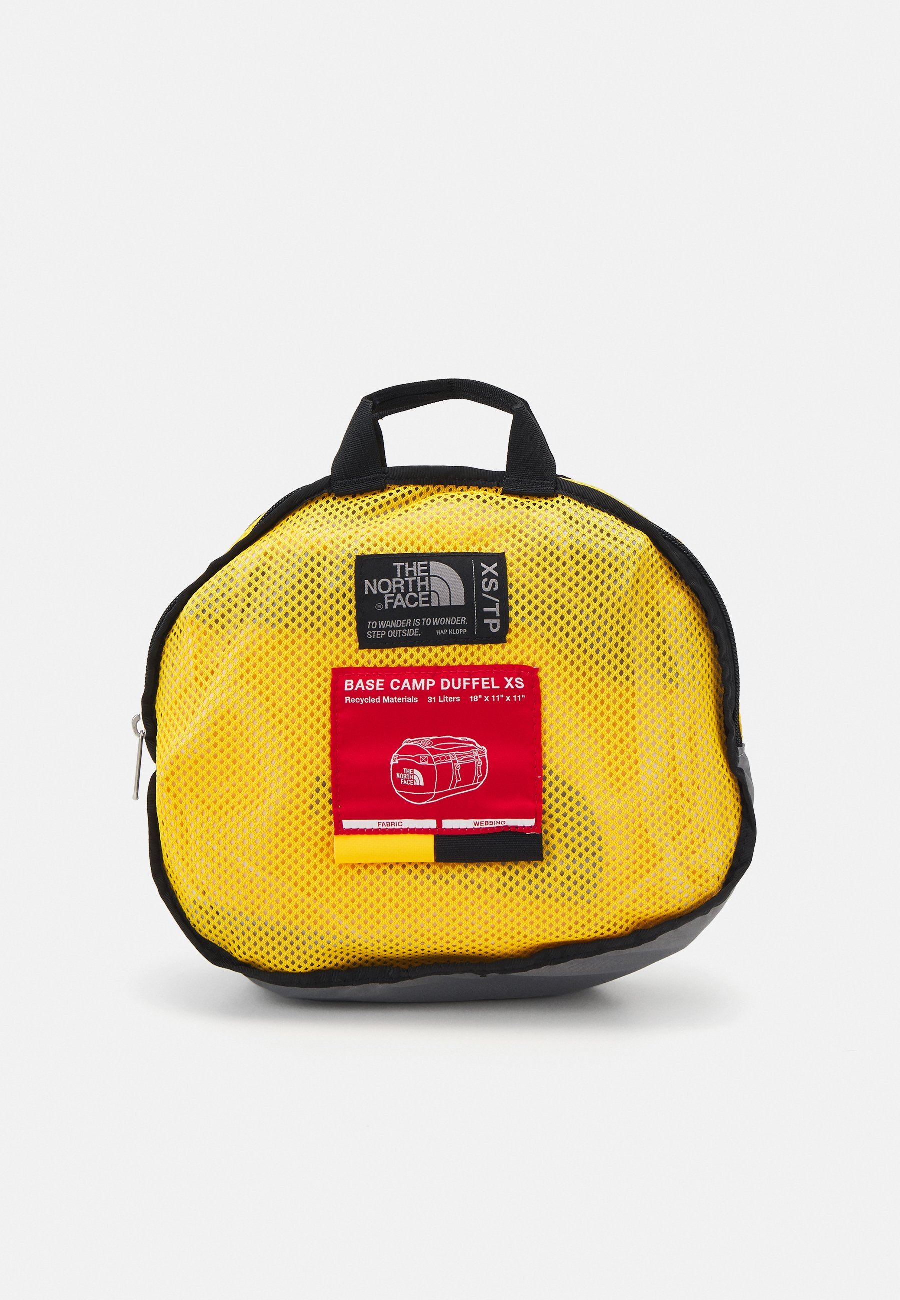 Borsa da viaggio The North Face BASE CAMP DUFFEL - XS - Borsone - oro Summit/nero