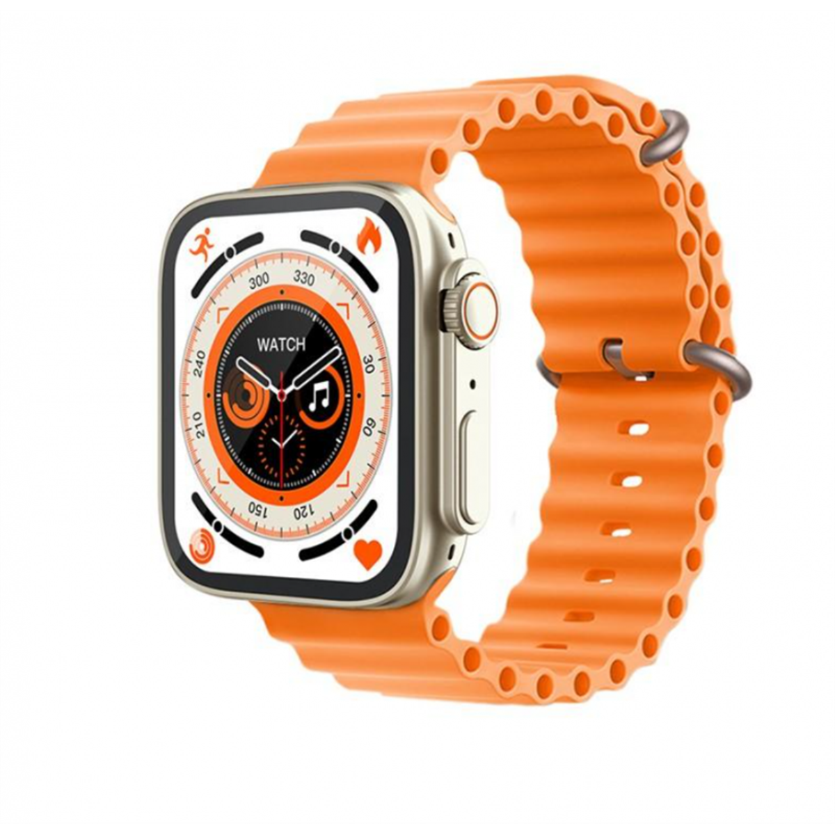 Smartwatch Smartek SW-KD99 Ultra 49 mm Bluetooth-Smartwatch mit Anruffunktion und kabellosem Laden