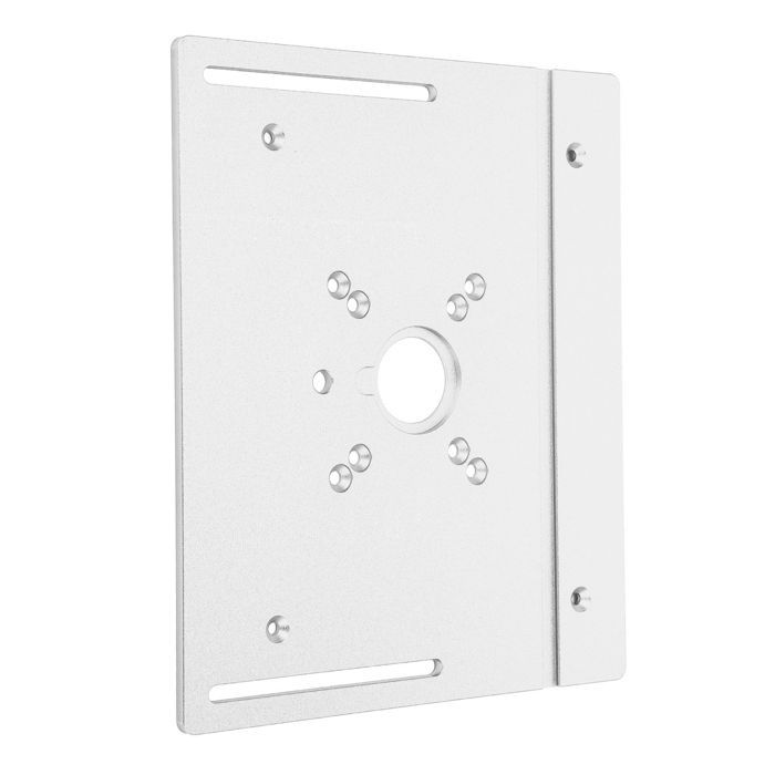 SALALIS Router Table Insert Plate SALALIS Folding Aluminum Alloy Board DIY Saw Plate Silver