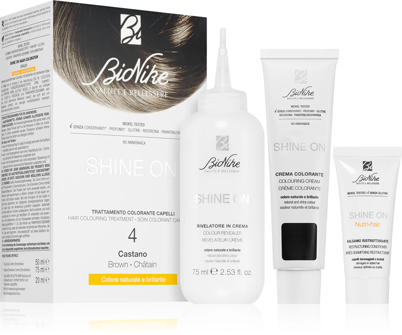 BioNike SHINE ON coloração permanente para cabelos