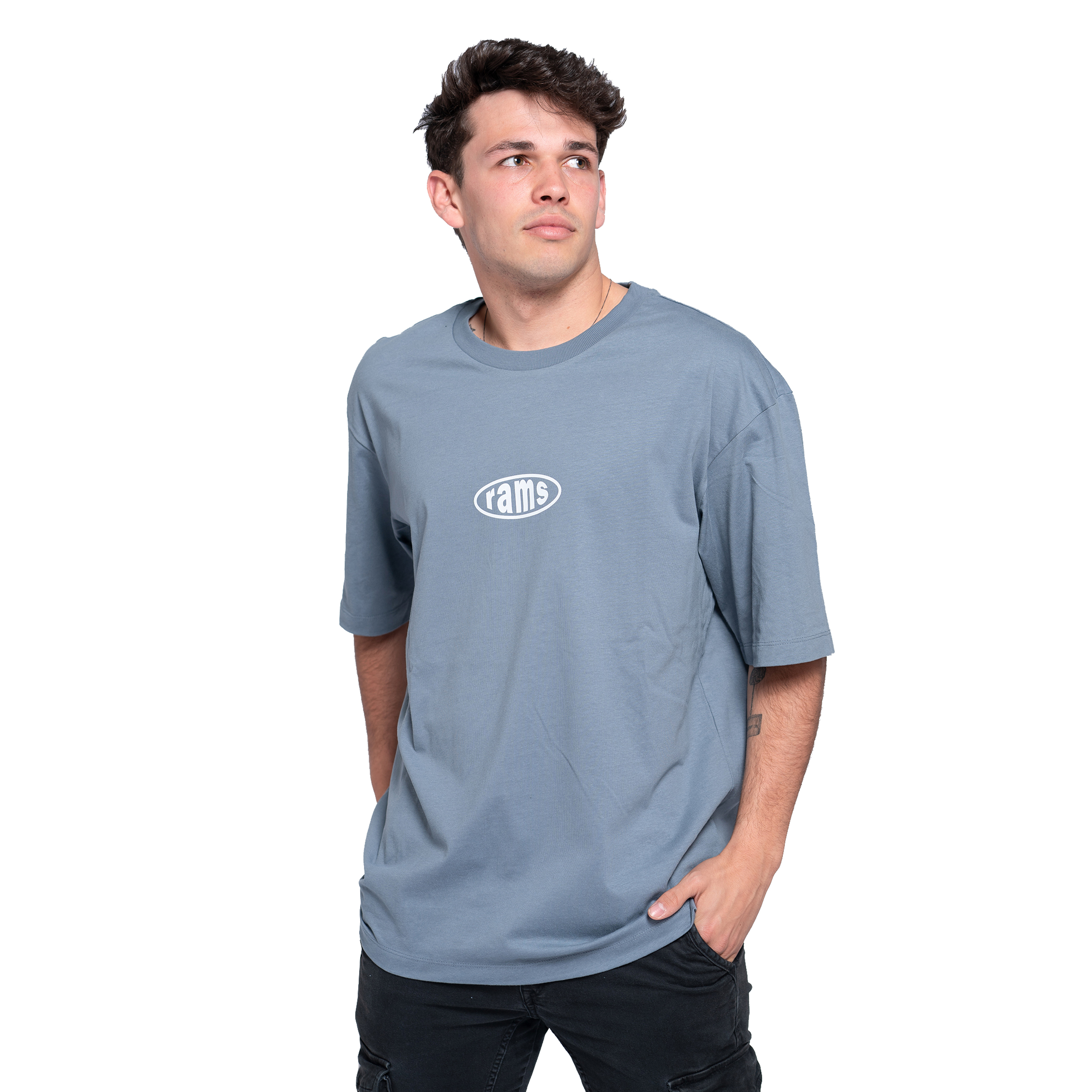 Oversized Camiseta Rams 23 Circular