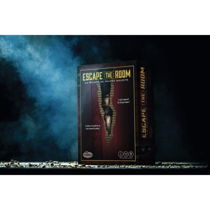ESCAPE THE ROOM Juego de escape de Ravensburger - La casa de muñecas maldita - De 1 a 4 jugadores - Mayores de 13 años