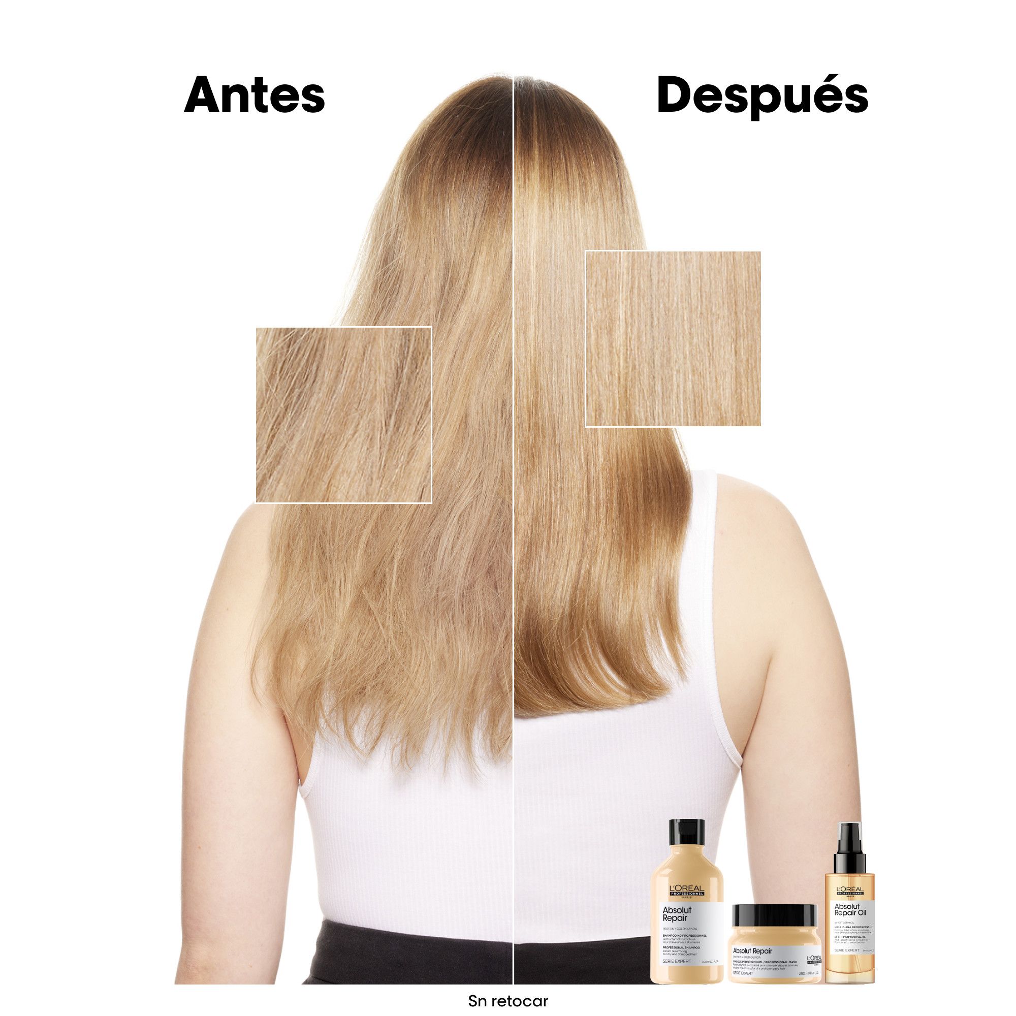 Serie Expert Absolut Repair šampūna uzpilde Salonu šampūni