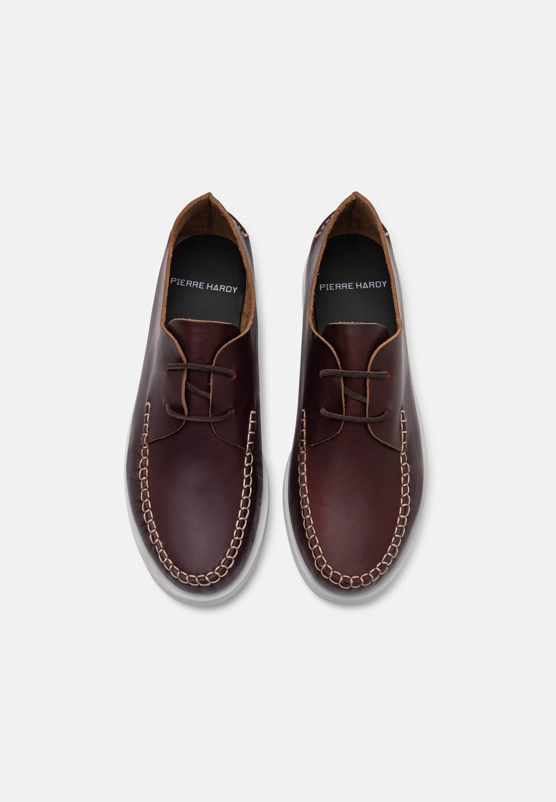 Pierre Hardy MONTAUK - Pantofi sport cu șireturi - vișiniu