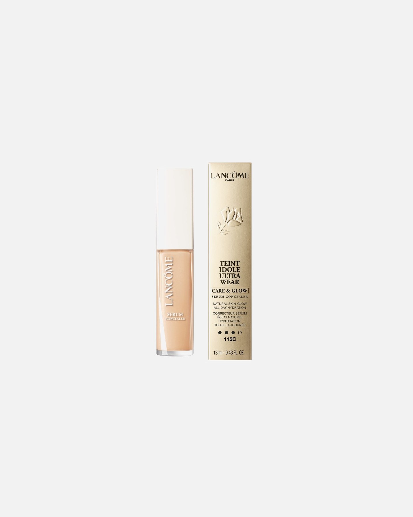 Lancôme korektor Teint Idole Ultra Wear Care & Glow serum korektor - 13 ml