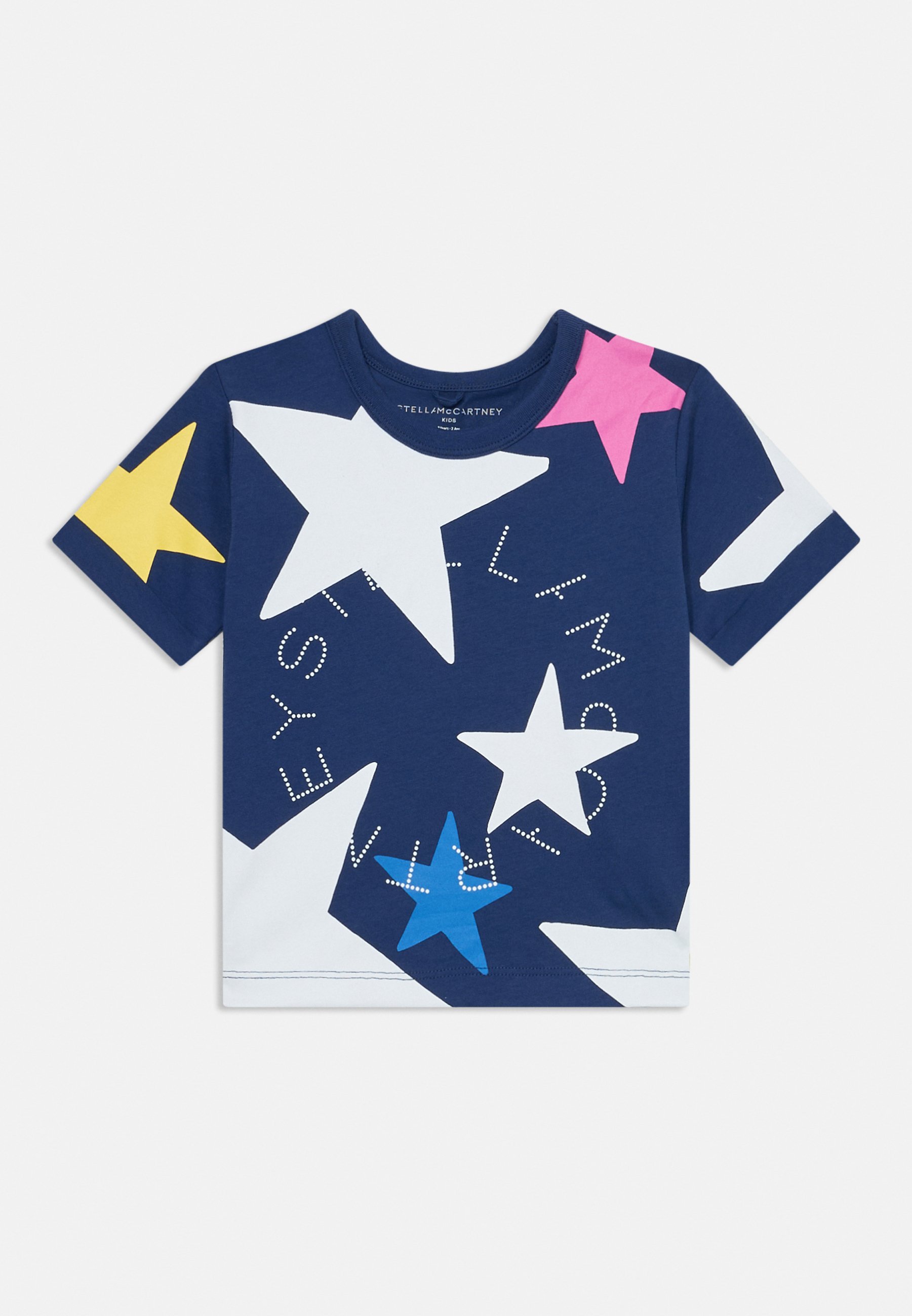 Stella McCartney Kids UNISEX - Tricou cu imprimeu - albastru/multicolor