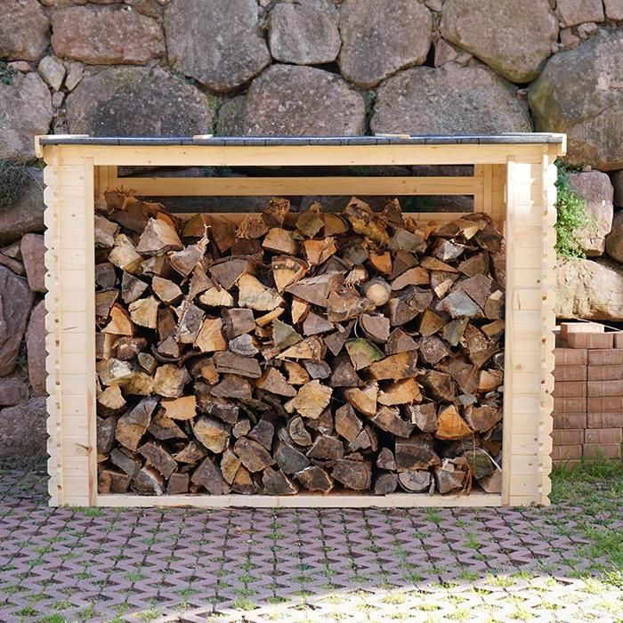 COME 3,5 m³ Blockhütte