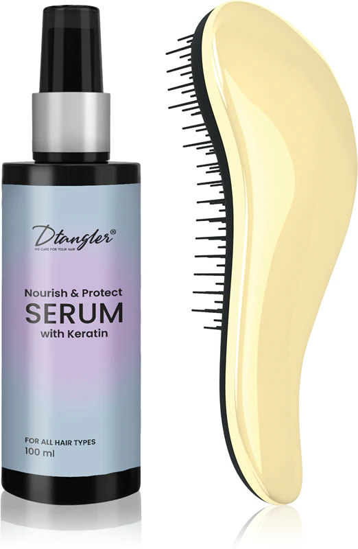 Conjunto para presente Dtangler We Care For Your Hair