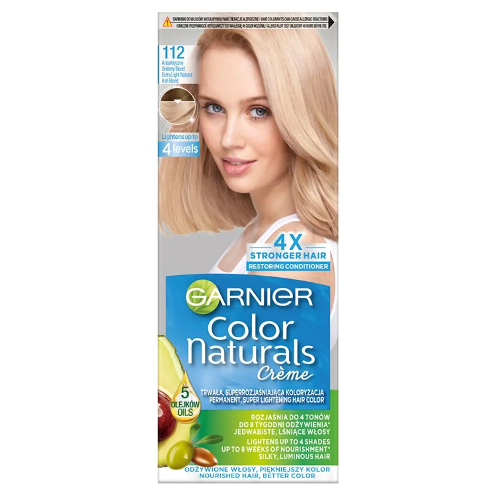 Garnier Color Naturals Farba do włosów 112 Antarktyczny Srebrny Blond