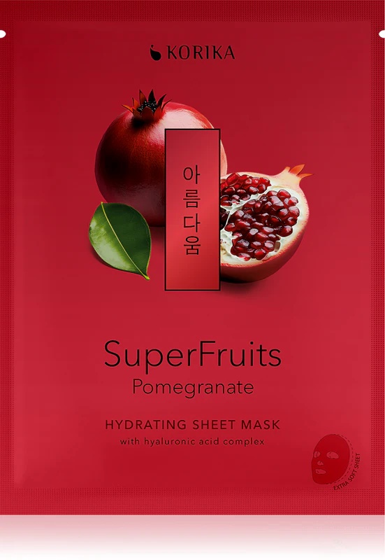 KORIKA SuperFruits Everyday Set of 7 Face Sheet Masks