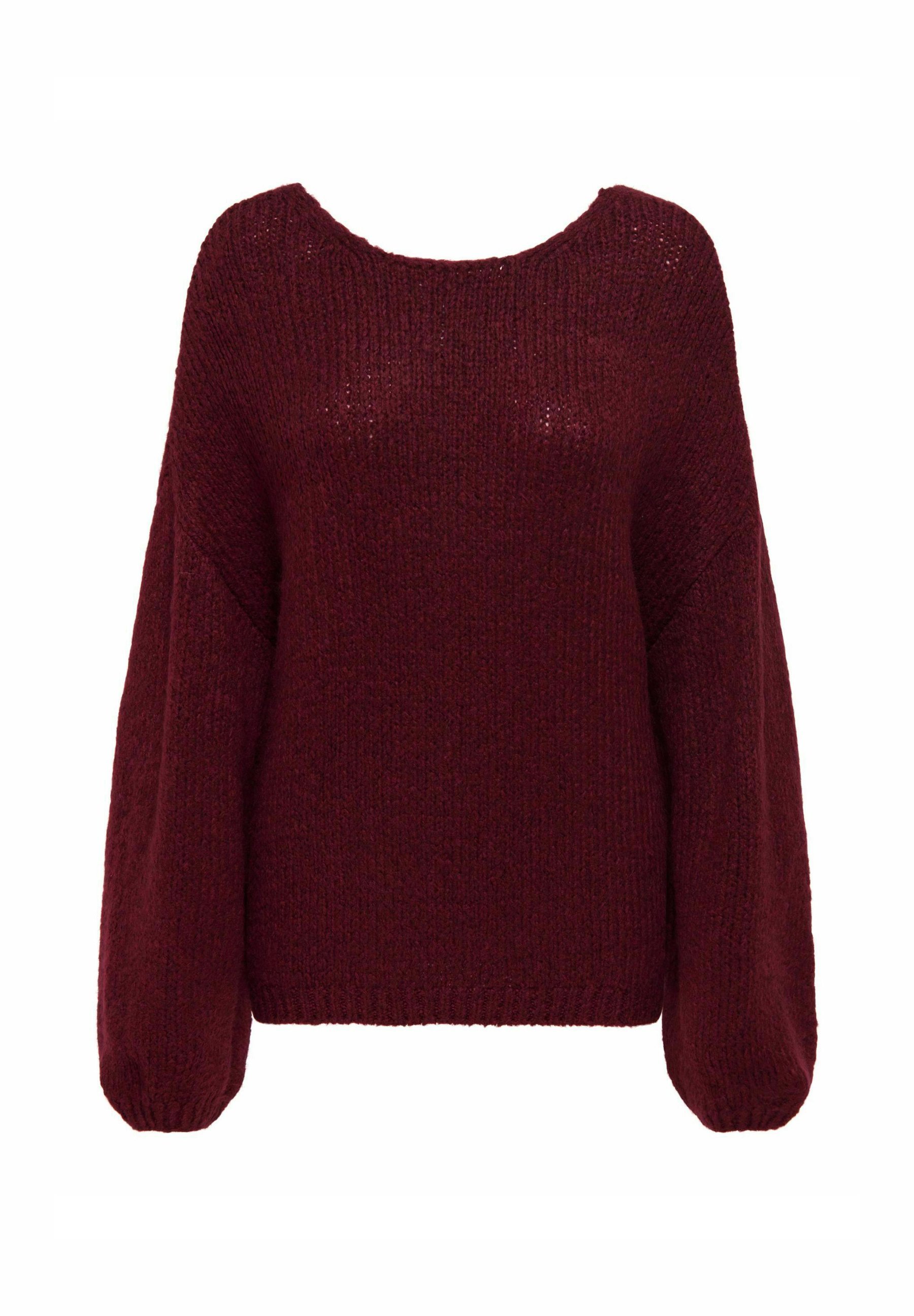 JDY JDYDINEA RÉVERSIBLE - Jumper - cabernet