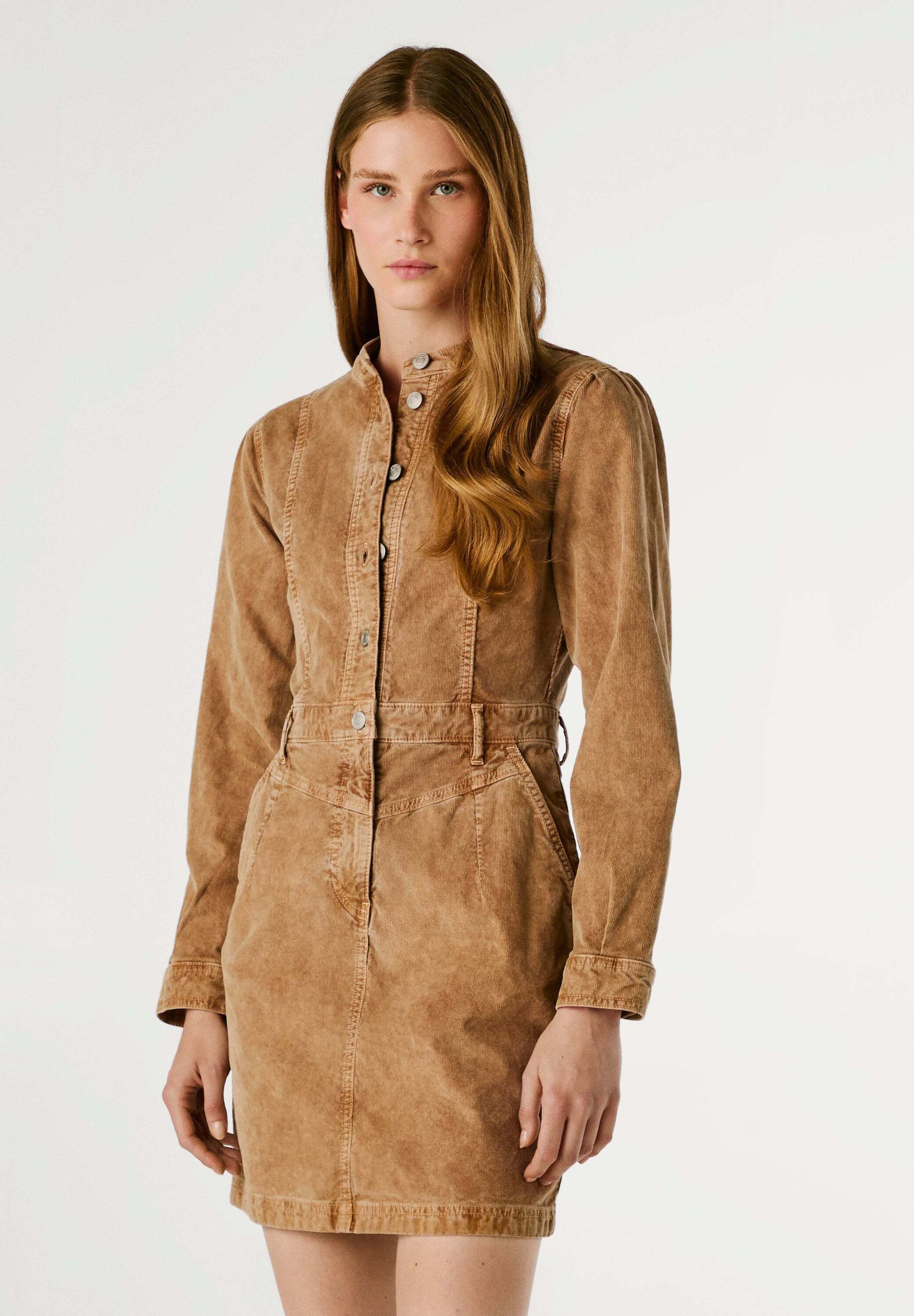 SUNNY - Košilové šaty - caramel beige Pepe Jeans