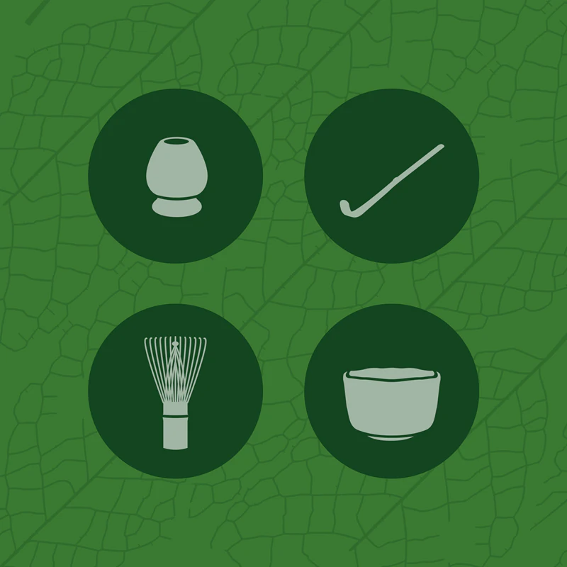 Matcha thee Matcha set Profi Kaoru cadeauset voor het bereiden van een drankje