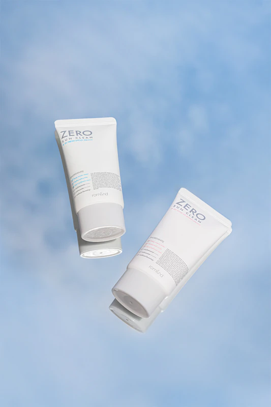 rom&nd Zero Sun Clean lichte getinte moisturizer SPF 50+