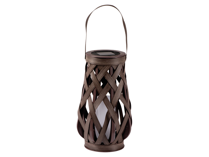 Lampa solarna  KB SLR LED z tworzywa sztucznego brązowa