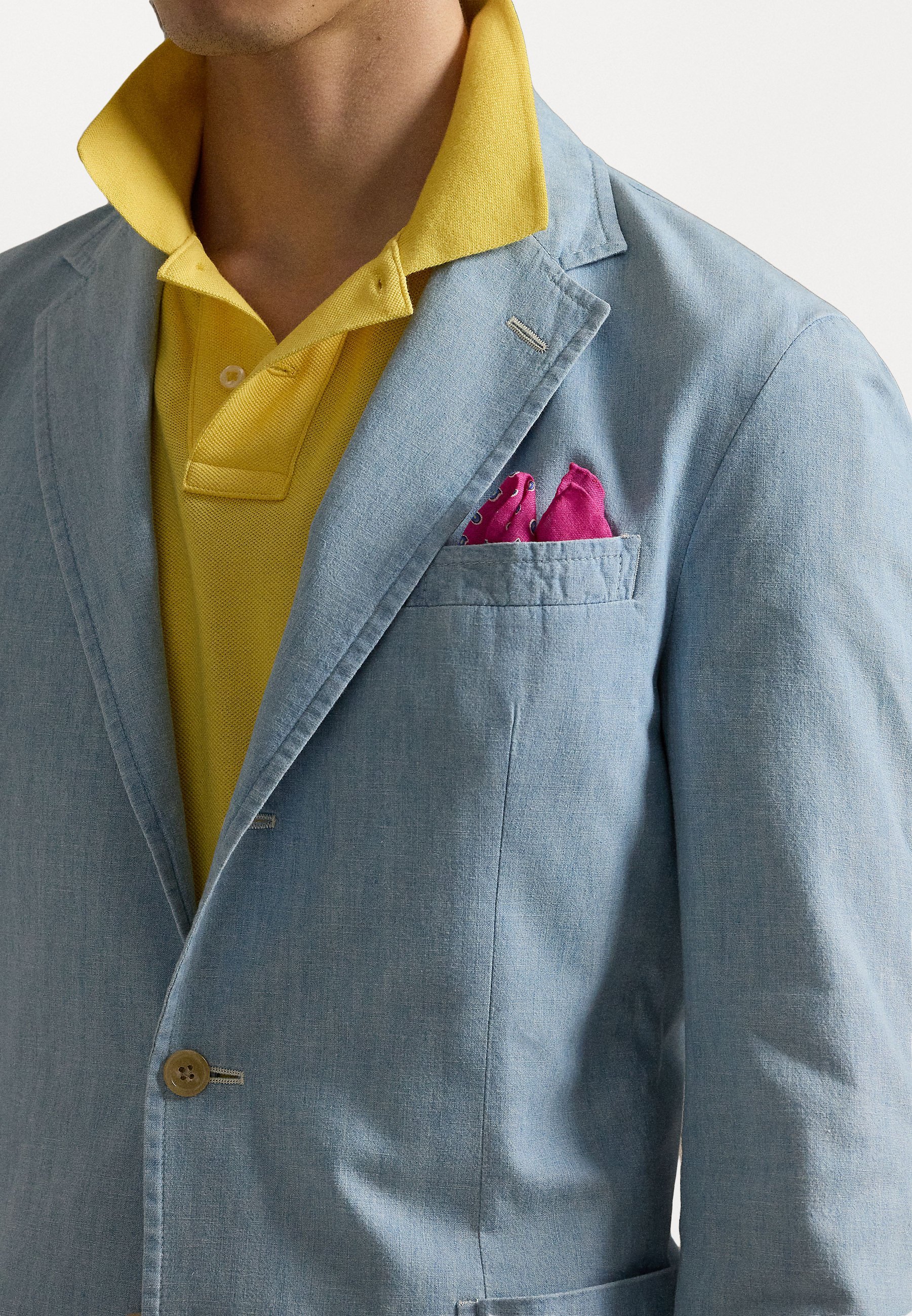 Polo Ralph Lauren POLO SOFT TAILORED CHAMBRAY PAKJAS - Blazerjasje - chambray