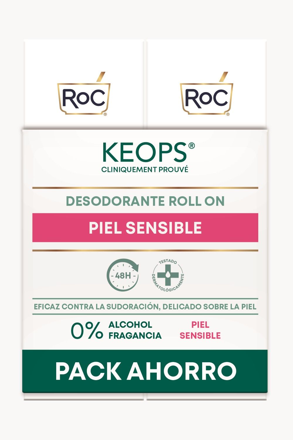 Dezodorant Double Keops Sensitive roll-on