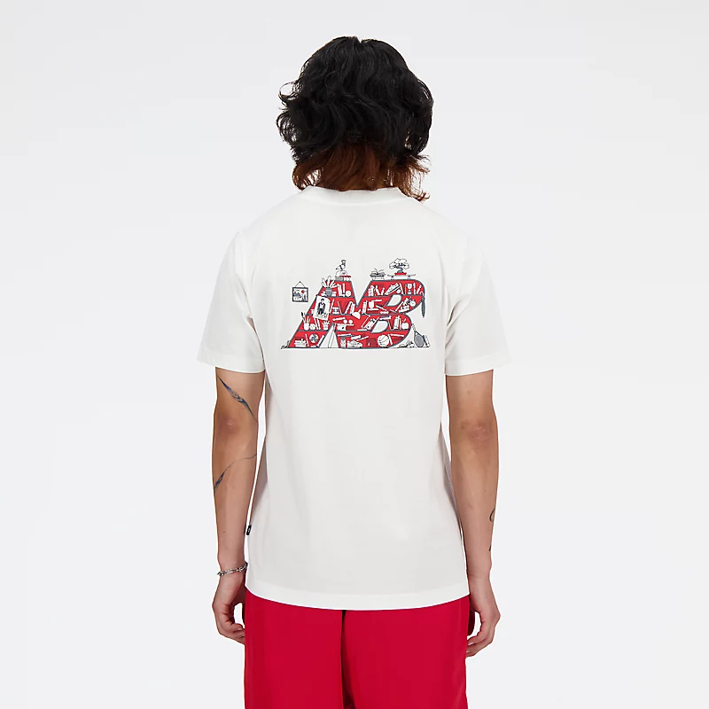 Koszulka Homme Sport Essentials -kirjahylly - BIAŁA