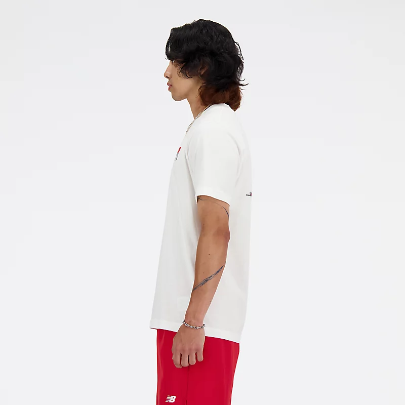 Homme Sport Essentials Bookshelf T-Shirt - WEISS