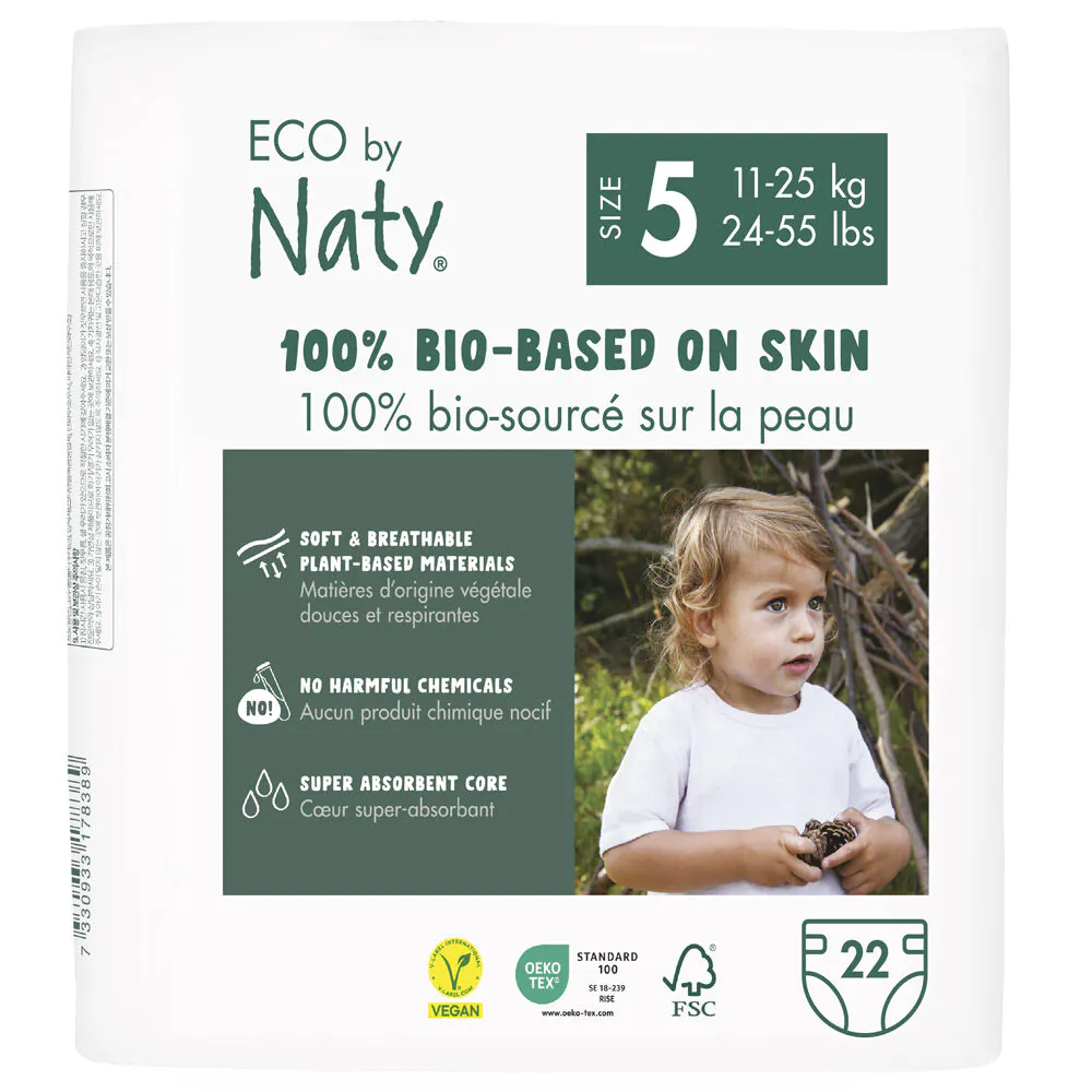 ECO by Naty 5 Pieluchy jednorazowe