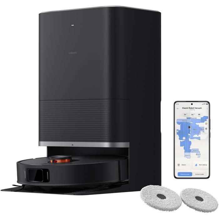 Robot aspirapolvere - XIAOMI - X20 Max - 8000 Pa - Stazione di ricarica All-in-One - Navigazione LDS