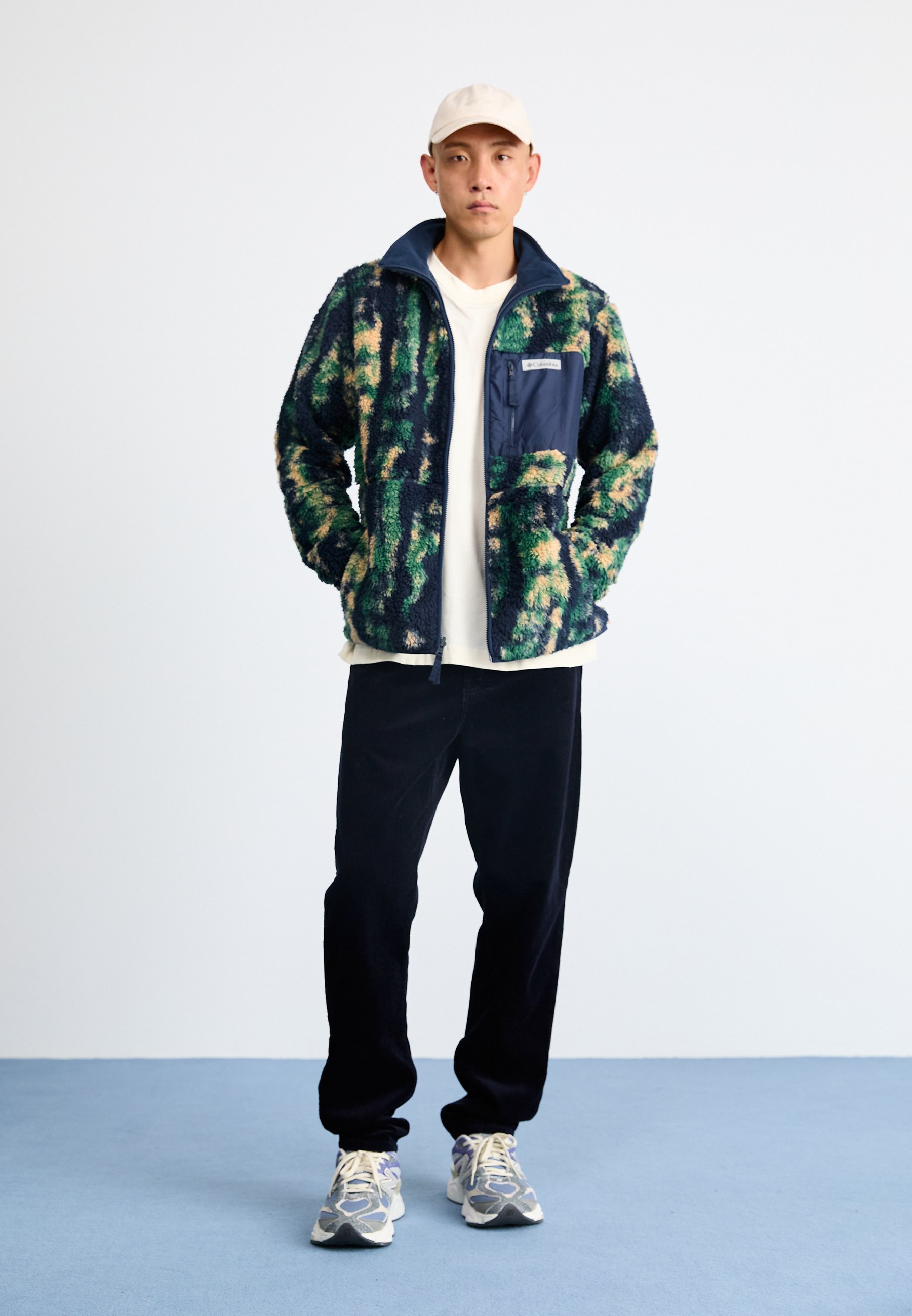 Columbia WINTER PASS™ REVERSIBLE - Fleecejack - marineblauw