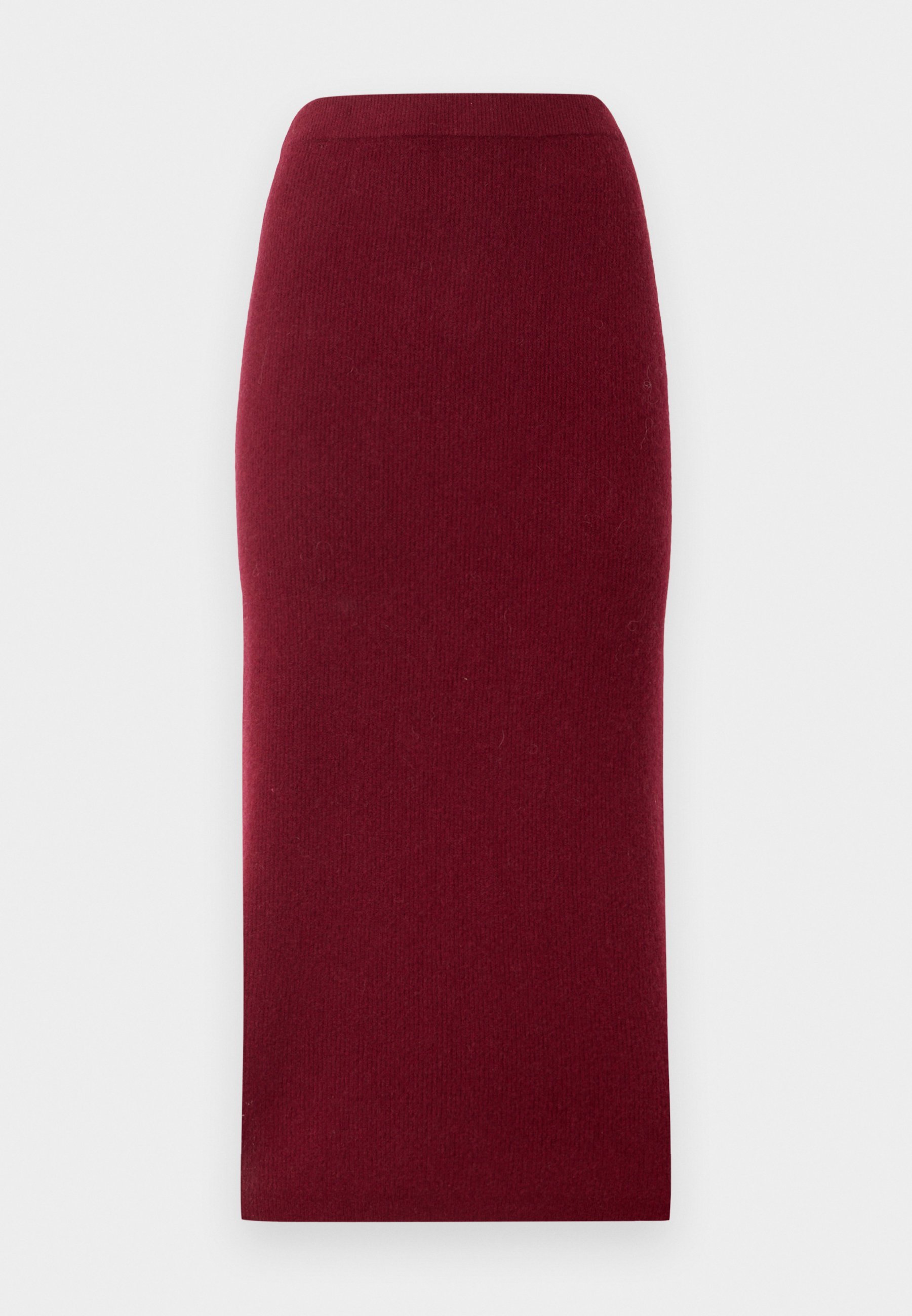 Saia lápis American Vintage RAXOW - vermelho escuro