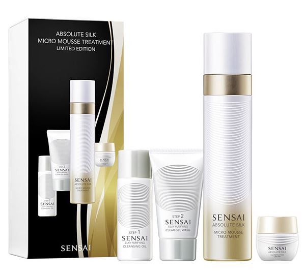 Sada na ošetrenie Absolute Silk Micro Mousse Luxusný prípravok proti vráskam a starnutiu