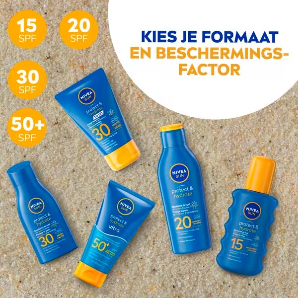 NIVEA Sun Protect & Hydrate sprej za sončenje ZF30<br>200ml