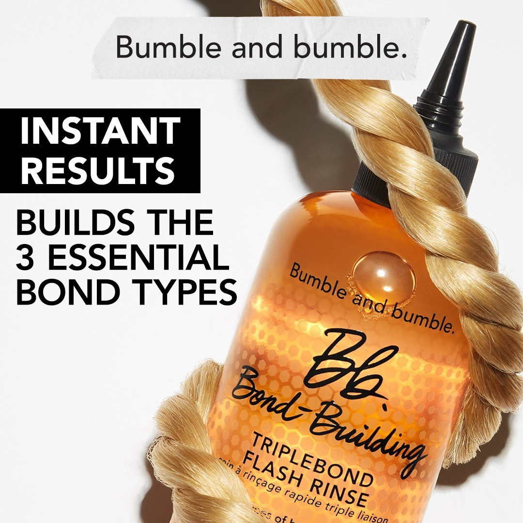 Bumble and bumble. Plaukų kaukė Bond-Building Triplebond Flash Rinse - 55 ml