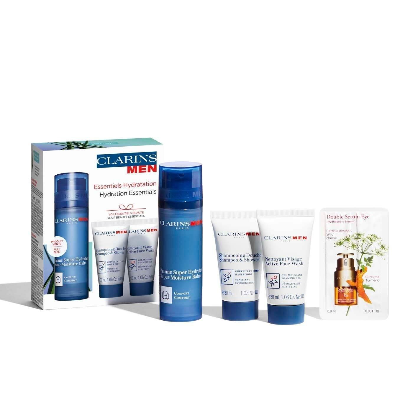 Clarins komplet za nego obraza ClarinsMen Hydration Essentials Set - 1 kos