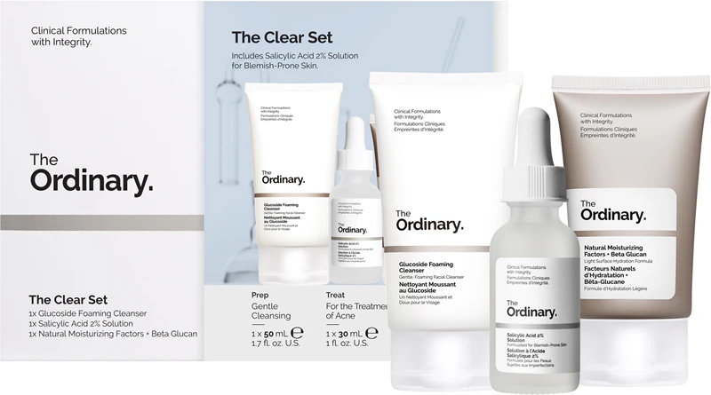 The Ordinary The Clear Set izceļas ar interesi