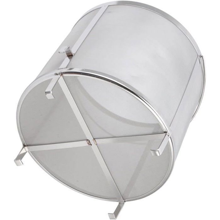 Filtro per luppolo con supporto, filtro per luppolo in acciaio inox per birra fatta in casa, filtro dell'aria multicolore