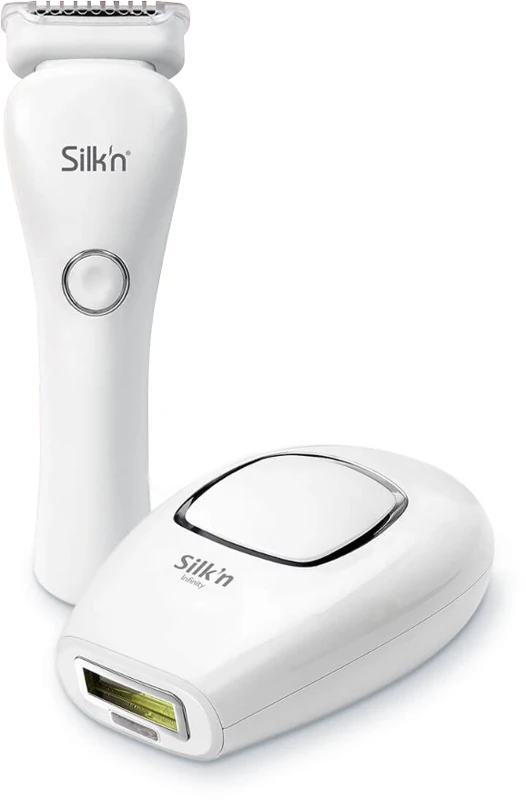Depilador Silk'n Infinity Smooth IPL para corpo, rosto, virilha e axilas.