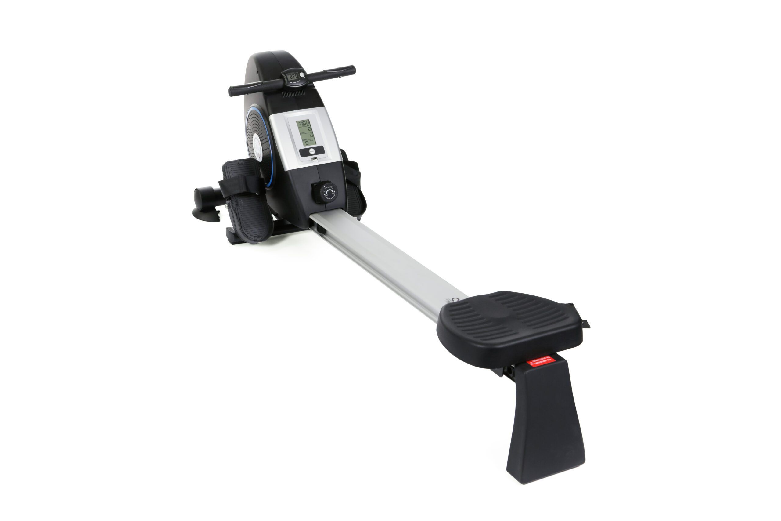 O'Fitness Home Roeimachine met Centrale Trekkracht - Magnetisch Vliegwiel van 5 kg - Teller met 5 Functies