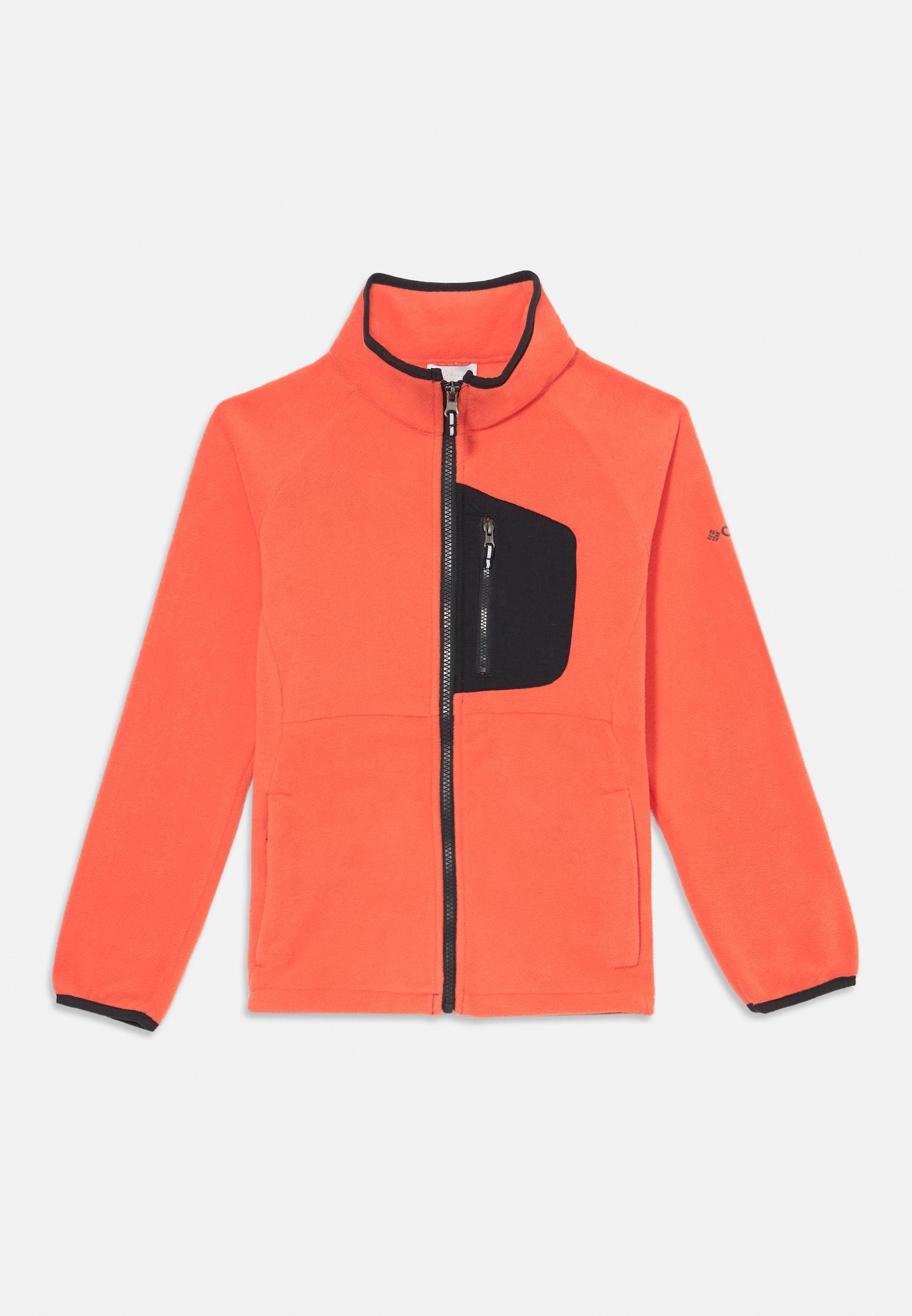 Columbia FAST FULL FIP UNISEX - Fleecejacke - orange/schwarz