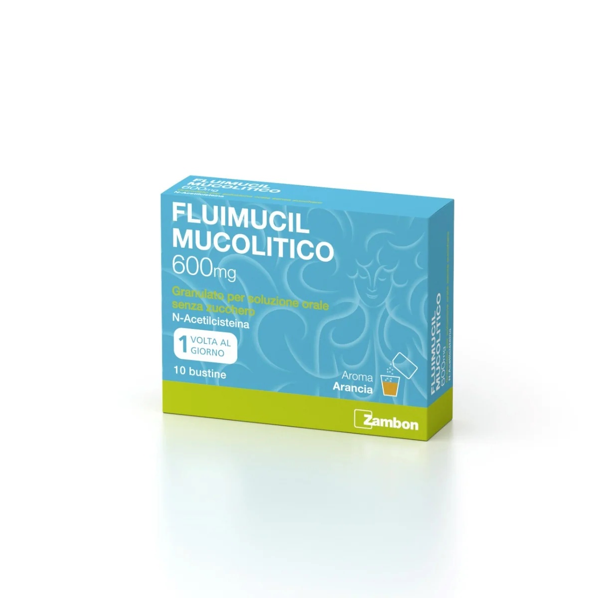 Fluimucil Fluimucil Mucolyticum 600 mg 10 sachets Expectorans