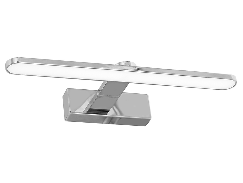 Kinkiet łazienkowy Splash LED metalowy srebrny