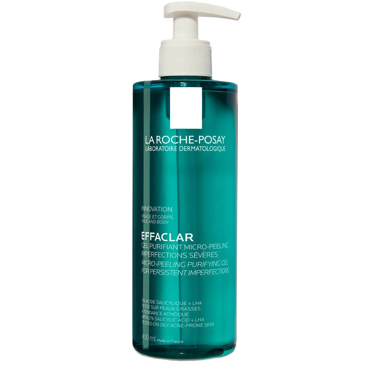 Effaclar Micro-Peeling tisztító gél 400 ml - La Roche-Posay
