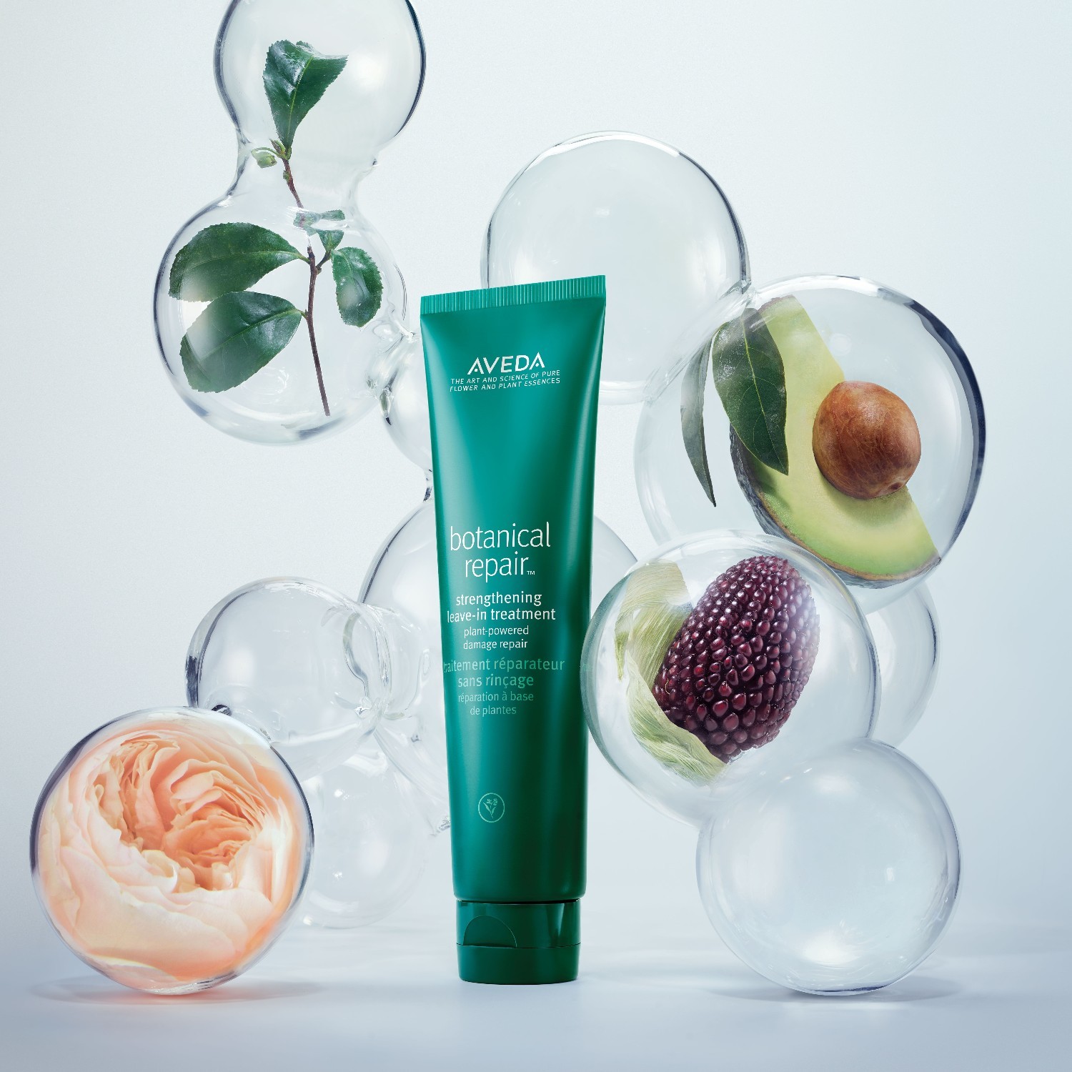 Aveda nenuplaunamas kondicionierius „Repair & Care“ stiprinamasis nenuplaunamas kondicionierius, 25 ml