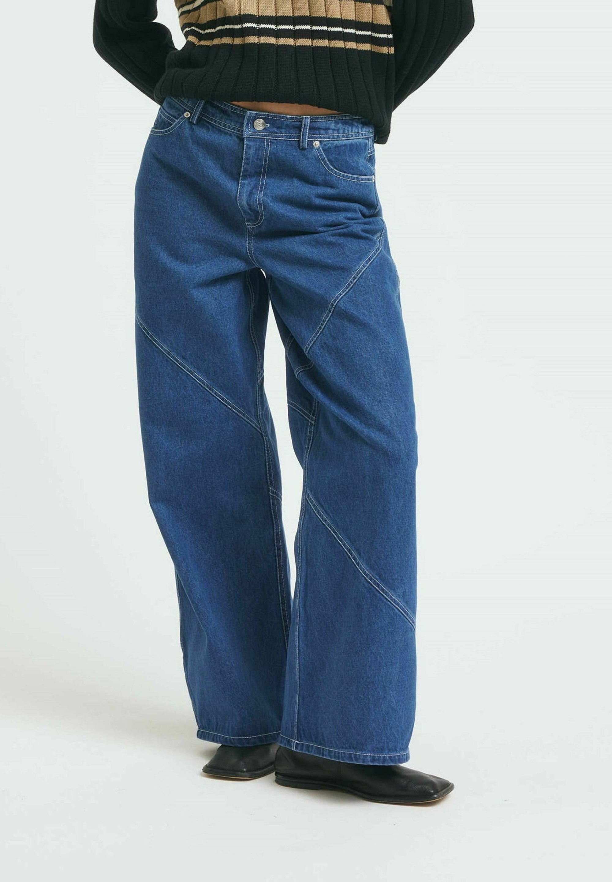 Resumo CLAIRERS - Calça jeans de corte relaxado - azul denim