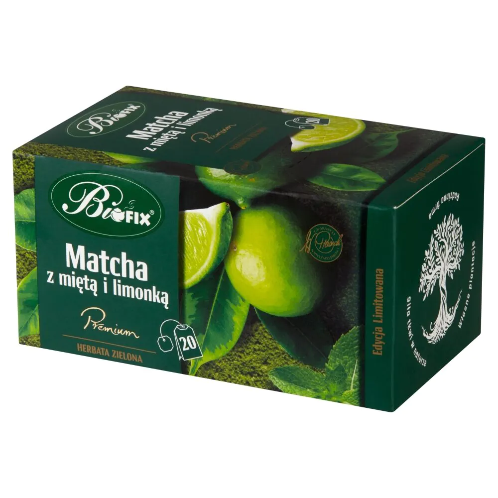 Bifix Herbata Matcha mięta-limonka
