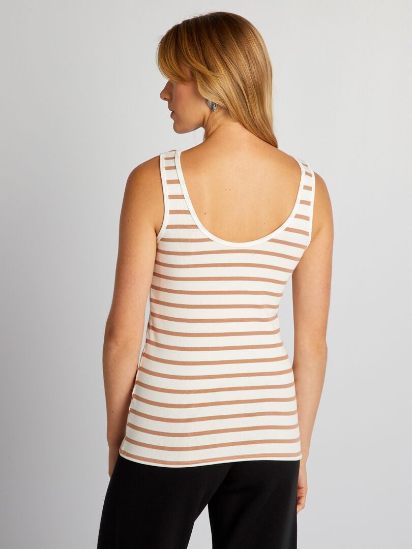 Camiseta sin mangas - BLANCA